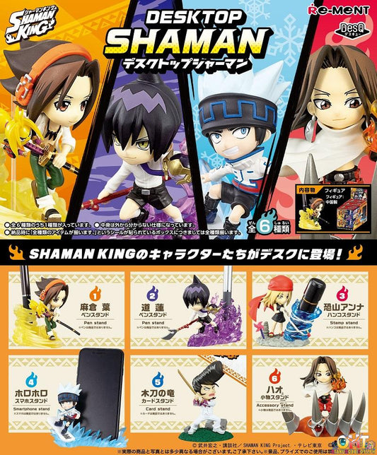 Re-Ment Shaman King DesQ Desktop Shaman (Box of 6)