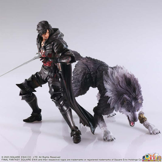 Square Enix Final Fantasy XVI Bring Arts Clive Rosfield & Torgal