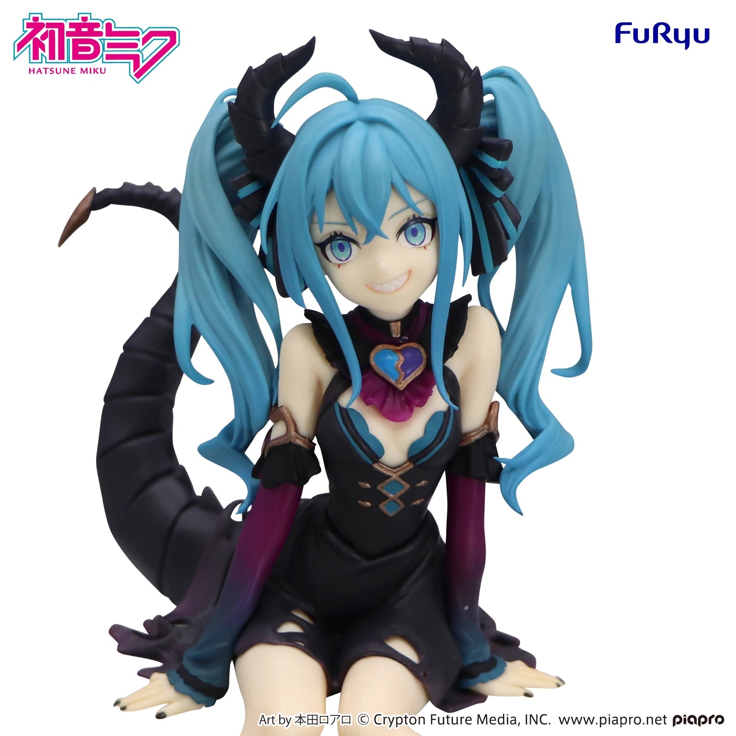 FuRyu Hatsune Miku Noodle Stopper Figure -Hatsune Miku Villain ver.-