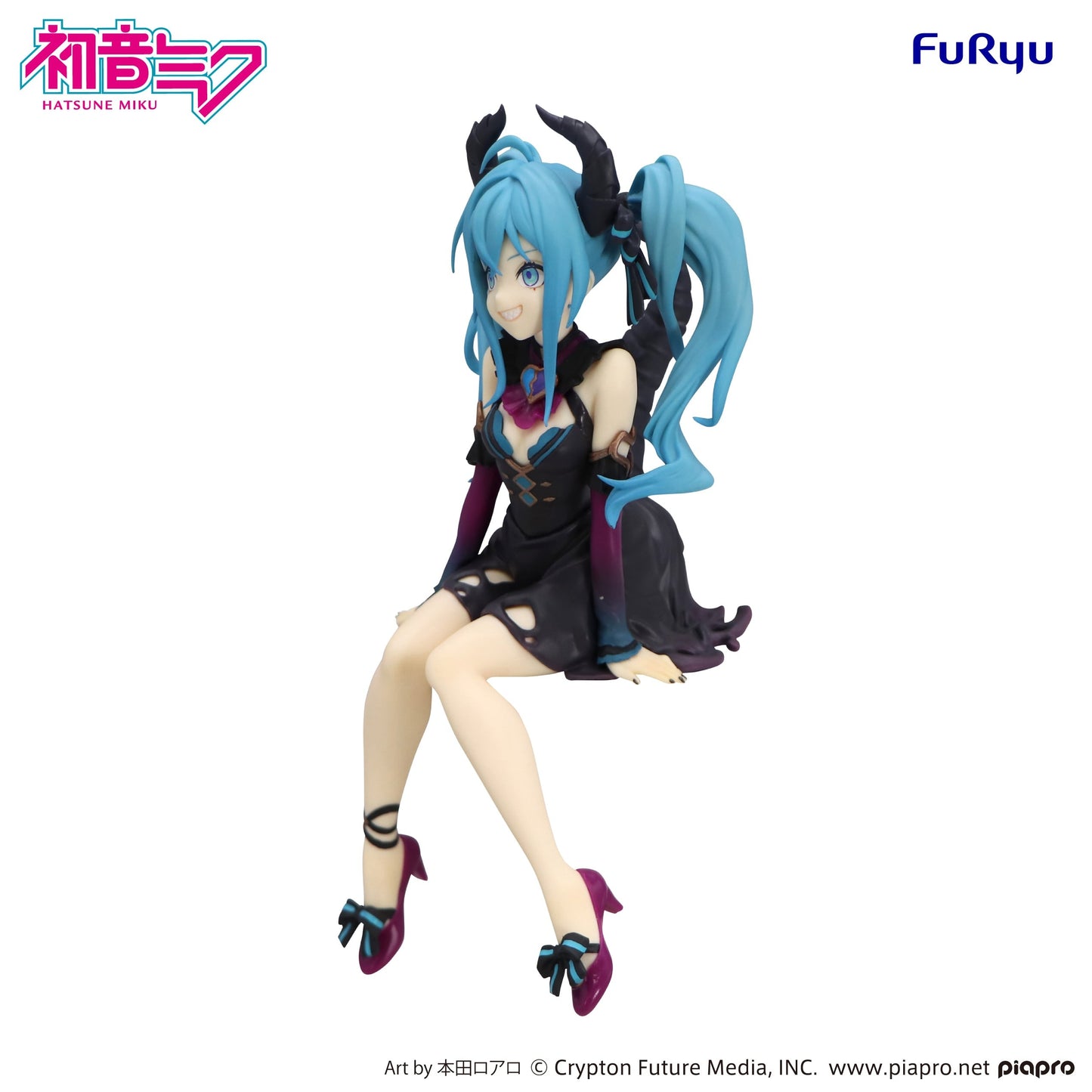FuRyu Hatsune Miku Noodle Stopper Figure -Hatsune Miku Villain ver.-