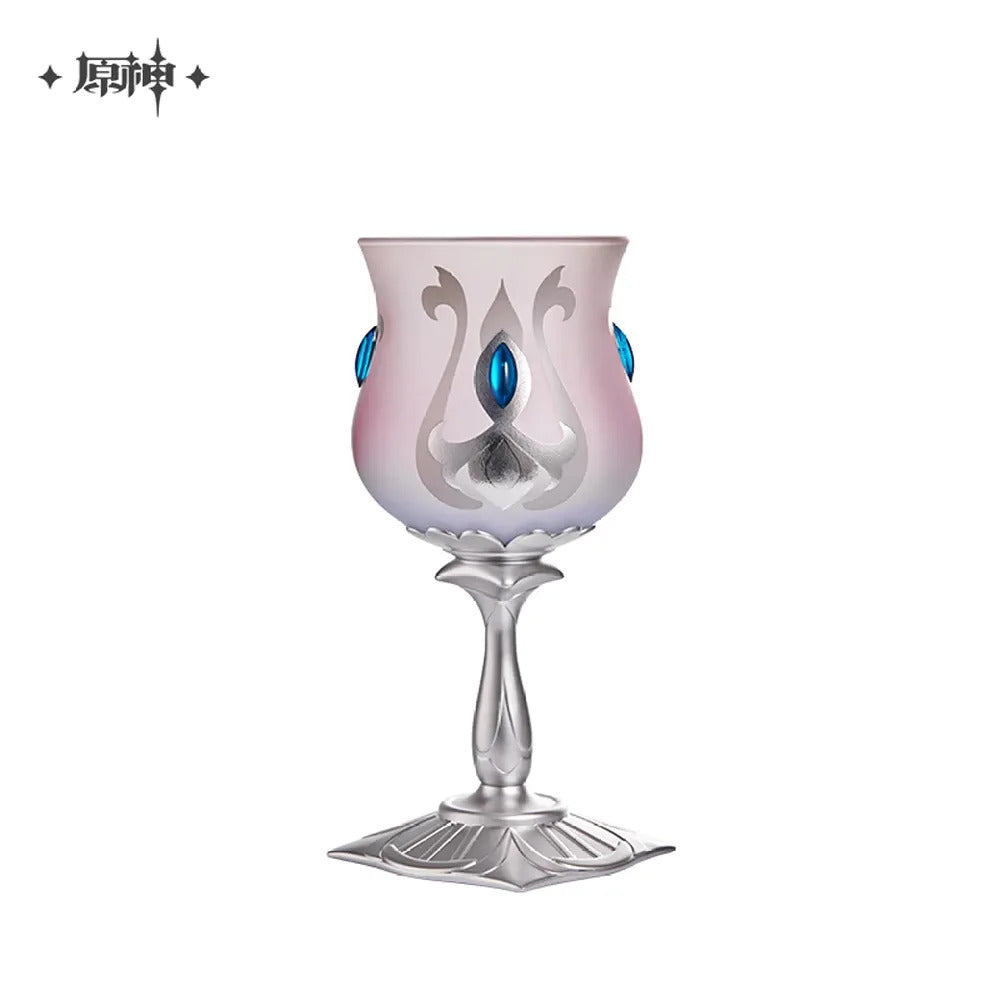 Mihoyo Genshin Impact Font of All Waters Neuvillette Goblet Glass Decorative Wine Cup Gift Box - ON HAND