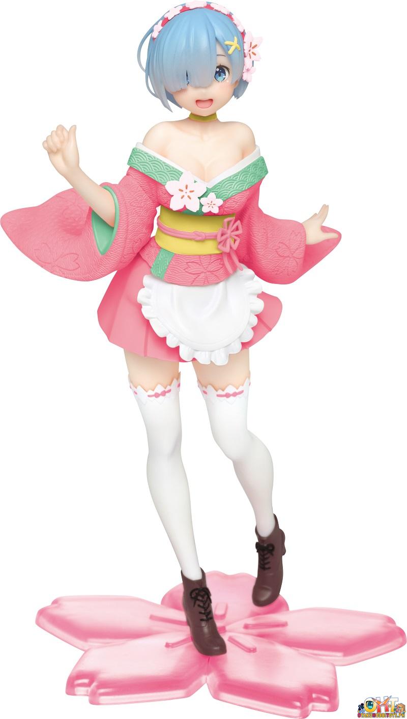 Taito Re:Zero − Starting Life in Another World Precious Figure Rem Original Sakura Image Ver Renewal