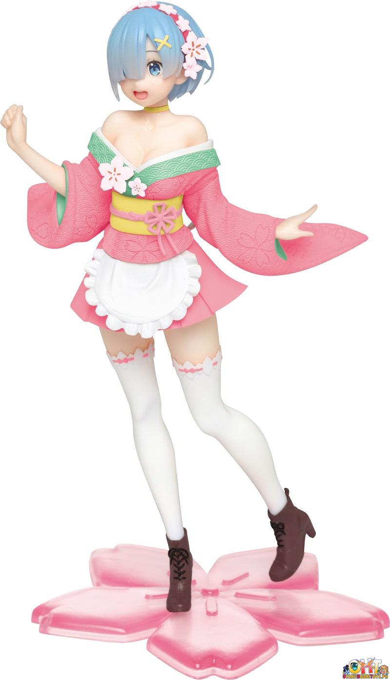 Taito Re:Zero − Starting Life in Another World Precious Figure Rem Original Sakura Image Ver Renewal