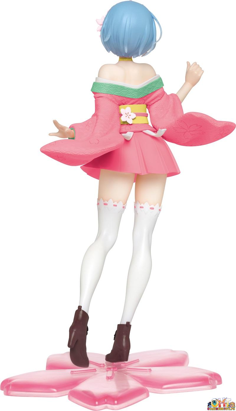 Taito Re:Zero − Starting Life in Another World Precious Figure Rem Original Sakura Image Ver Renewal