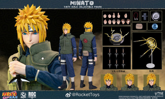 Rocket Toys 1/6 Naruto Shippuden - Minato Namikaze [Yellow Flash Ver.]