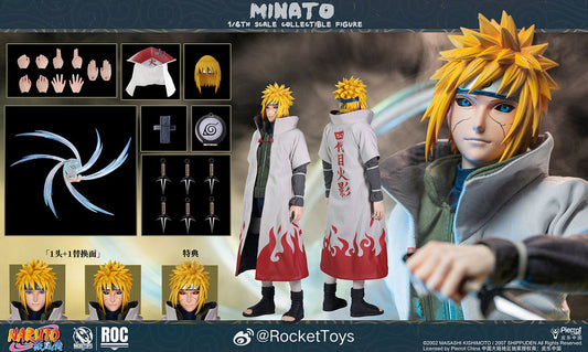 Rocket Toys Naruto Shippuden - Minato Namikaze [Fourth Hokage Ver.]