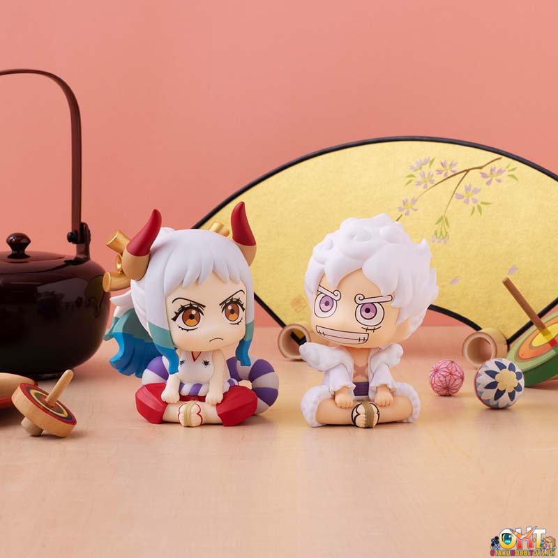 Megahouse Look Up ONE PIECE Monkey D. Luffy GEAR5 ＆Yamato [with gift]