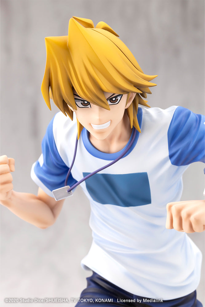 Kotobukiya YU-GI-OH！ ARTFX J Katsuya Jonouchi (Joey Wheeler) -Passionate Duelists-