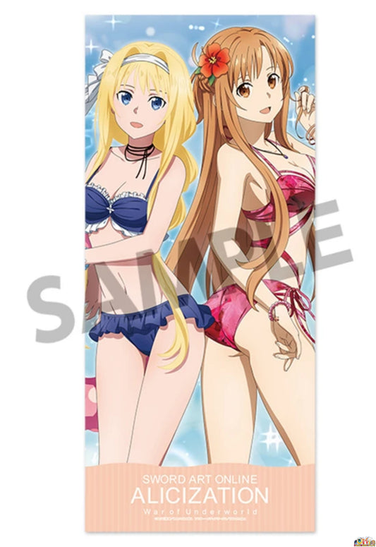 HOBBY STOCK Asuna & Alice Swimsuit ver. Microfiber Towel