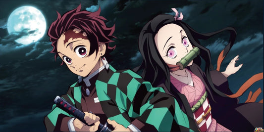 FURYU Kimetsu no Yaiba Towel 1 - Tanjiro and Nezuko