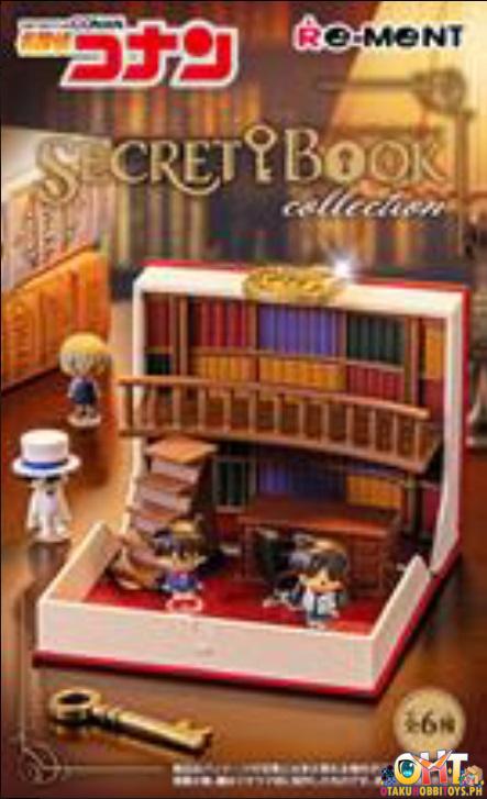 Re-Ment DETECTIVE CONAN SECRET BOOK Collection [Box of 6]