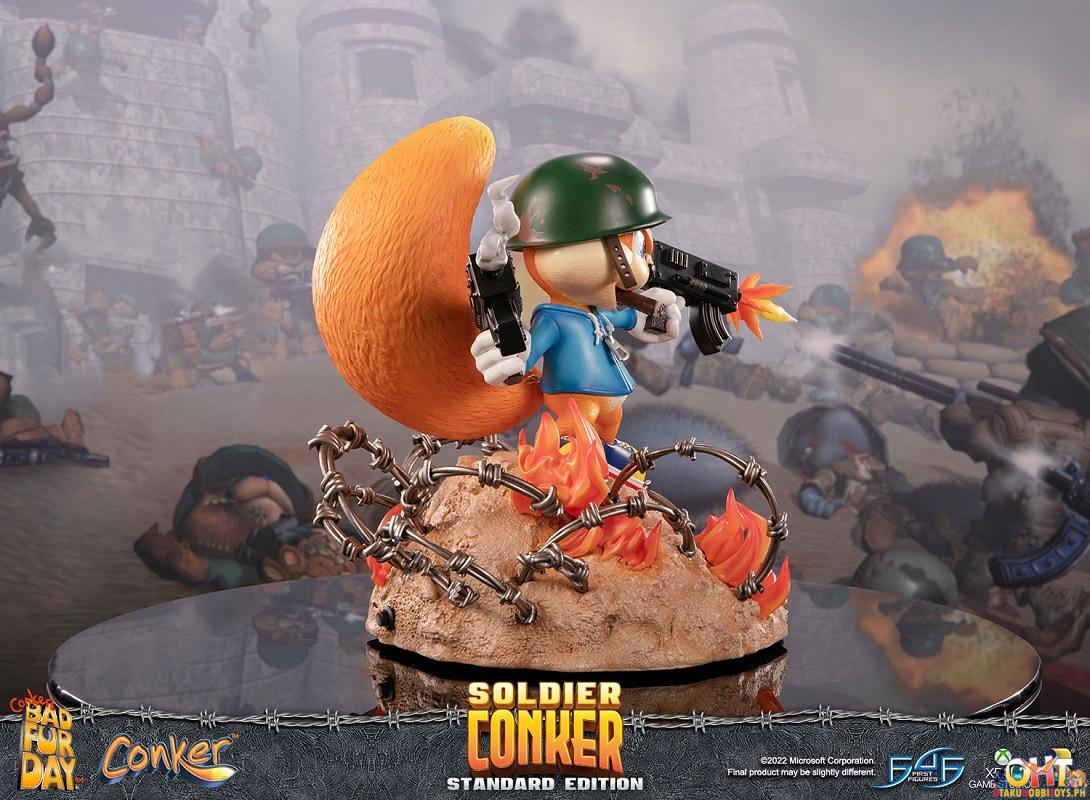 First4Figures Conker's Bad Fur Day Soldier Conker [Standard Edition]