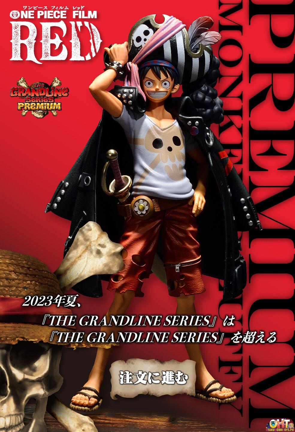 Banpresto One Piece Film: RED The Grandline Series Premium Monkey.D.Luffy PB PS EXCLUSIVE