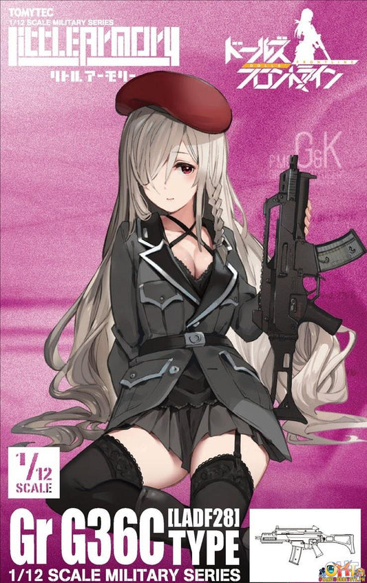Tomytec 1/12 Little Armory [LADF28] Girl’s Frontline Gr G36C