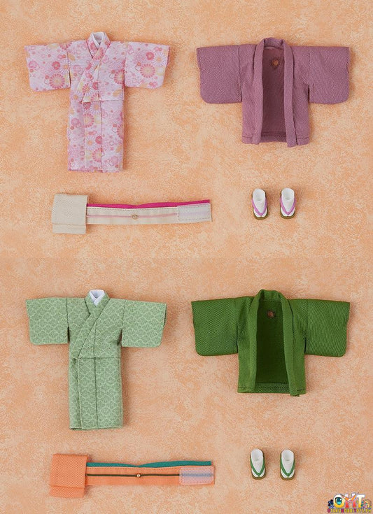 Nendoroid Doll Outfit Set: Kimono - Girl (Pink/Green)