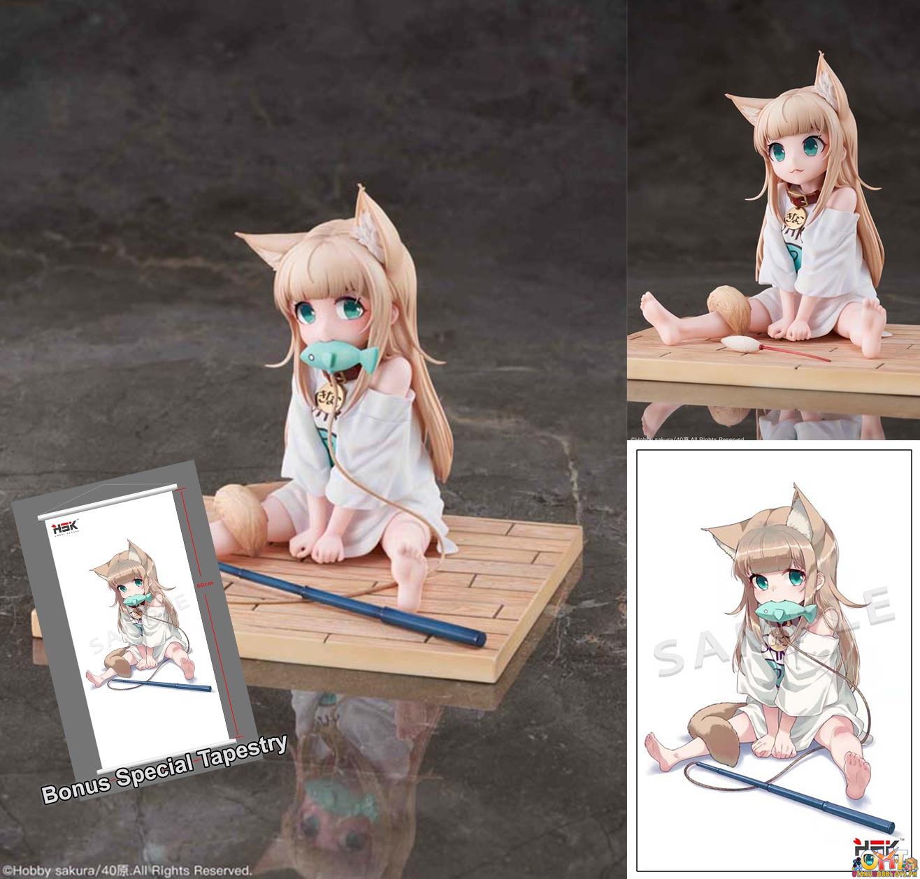 Hobby Sakura My Cat Is a Kawaii Girl 1/6 Kinako Sitting Fish Ver. Limited Edition