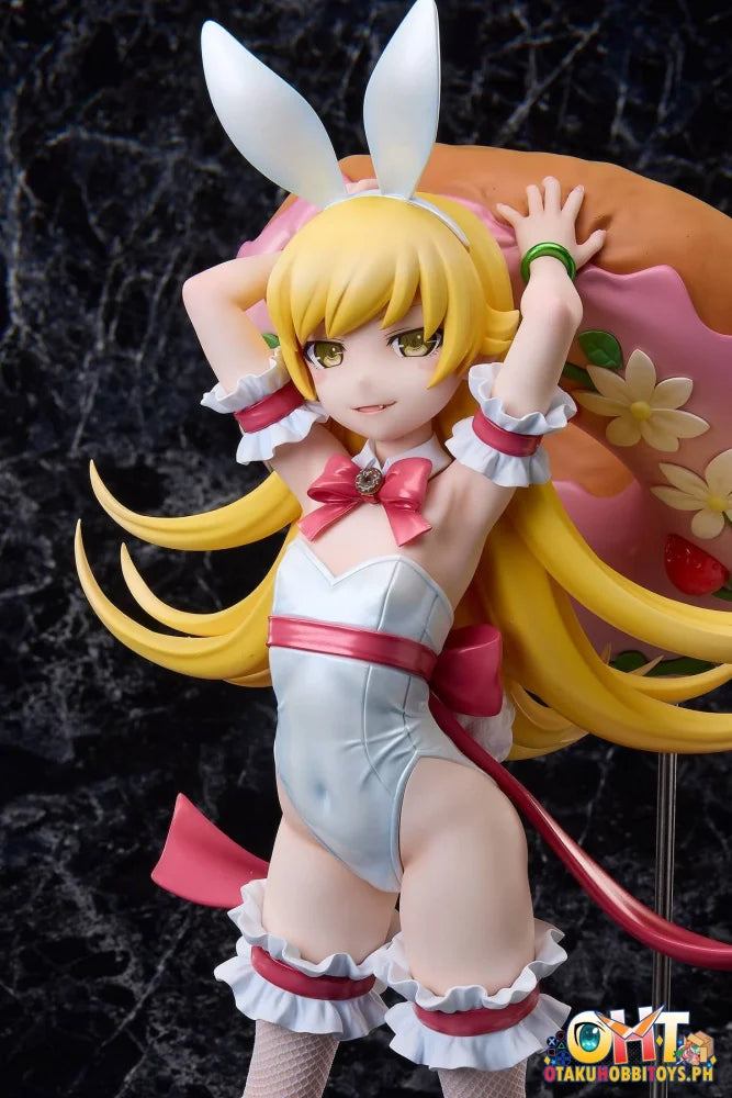 A･DIMENSION 1/4 Monogatari Series Shinobu Oshino White Bunny Ver. Scale Figure