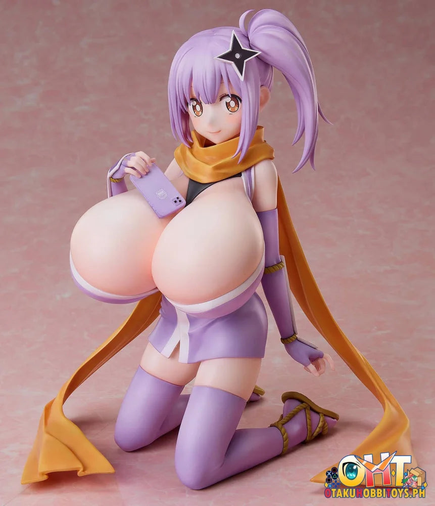 A･DIMENSION 1/4 A Ninja and an Assassin Under One Roof Diecut Sticker Satoko Kusagakure Huge‑Breasted Ver. Scale Figure