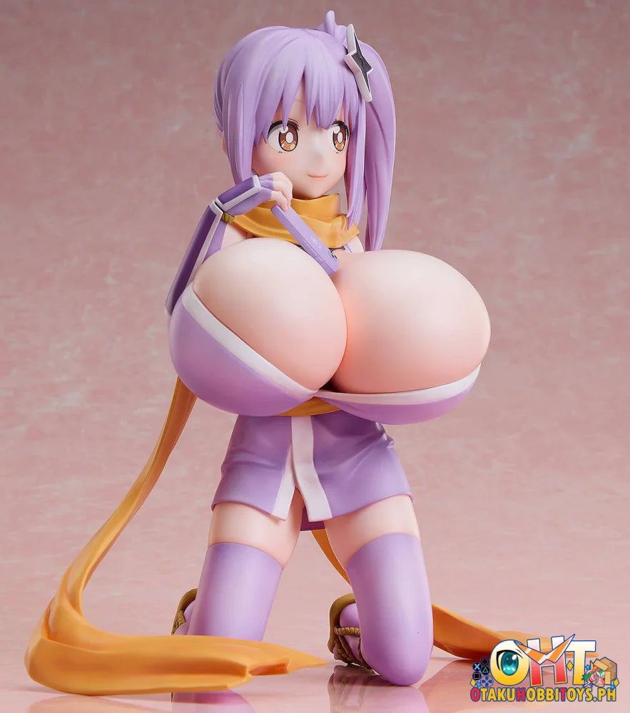 A･DIMENSION 1/4 A Ninja and an Assassin Under One Roof Diecut Sticker Satoko Kusagakure Huge‑Breasted Ver. Scale Figure