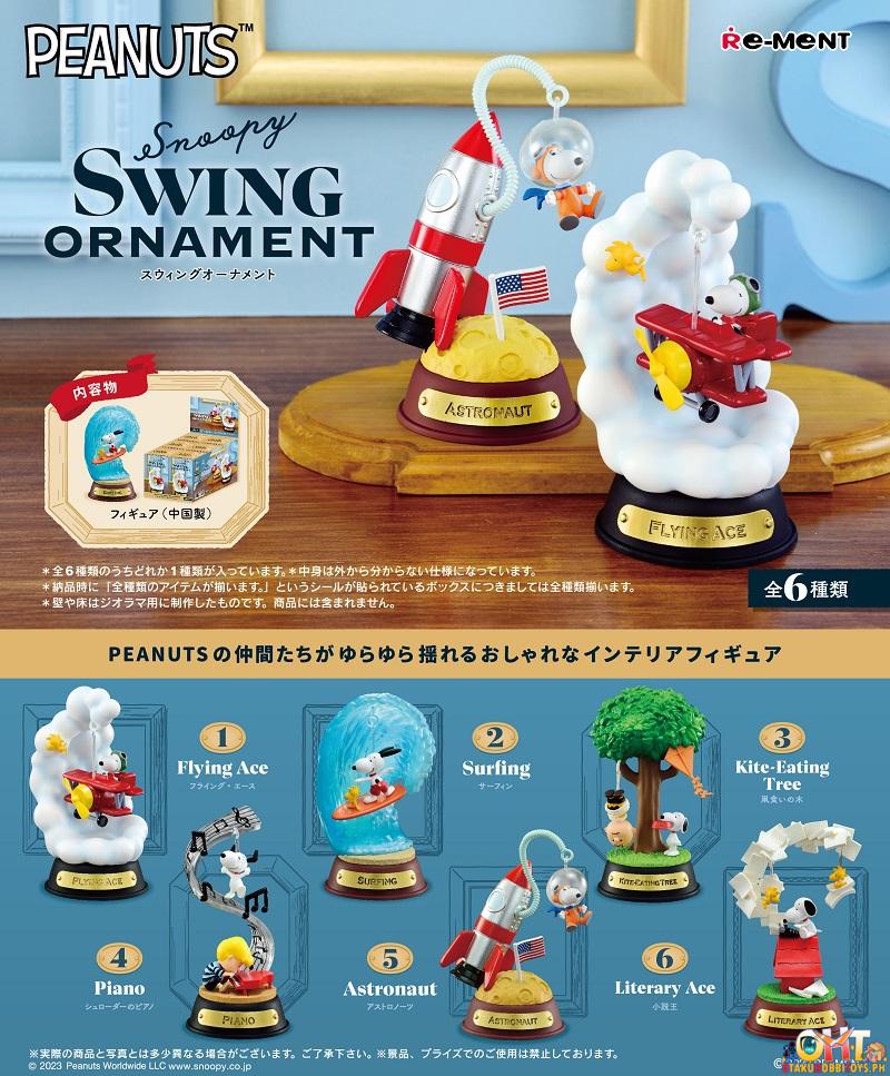 Re-Ment Snoopy Swing Ornament [Box of 6]