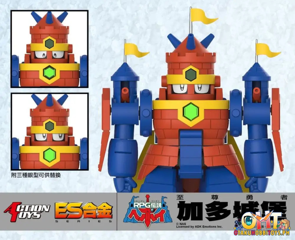 Action Toys Densetsu Hepoi Es Gokin Ground Castle Series