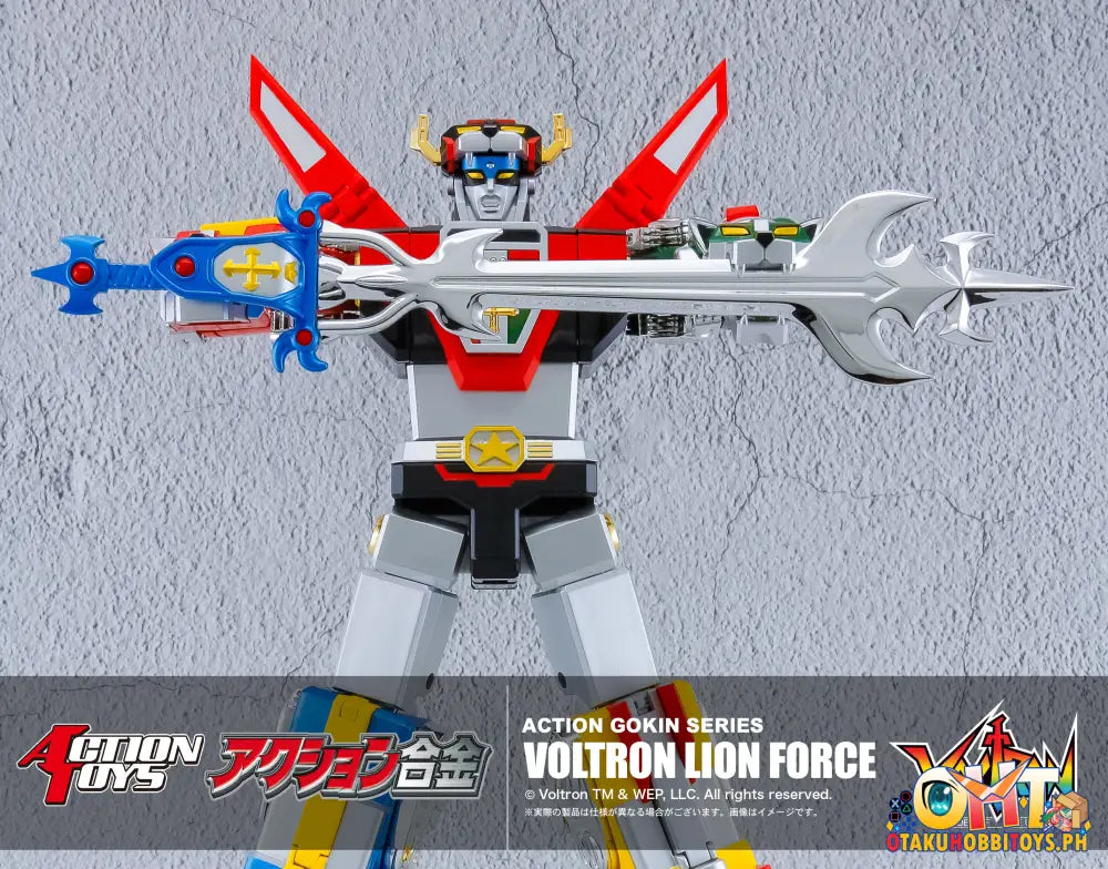 Action Toys Voltron: Defender Of The Universe Mini Gokin Series Voltron Lion Force