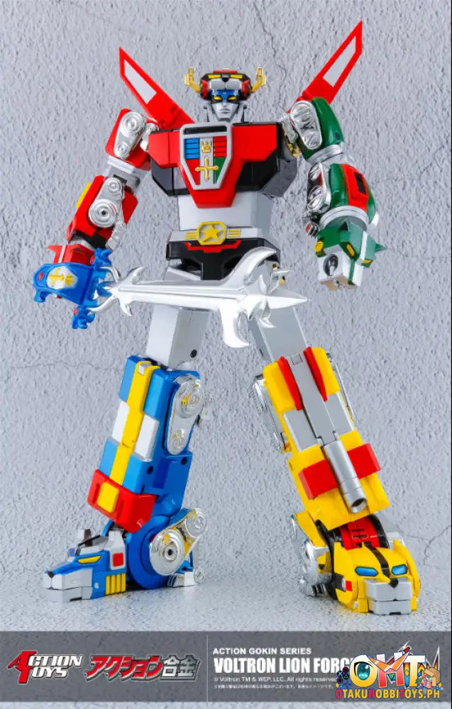 Action Toys Voltron: Defender Of The Universe Mini Gokin Series Voltron Lion Force