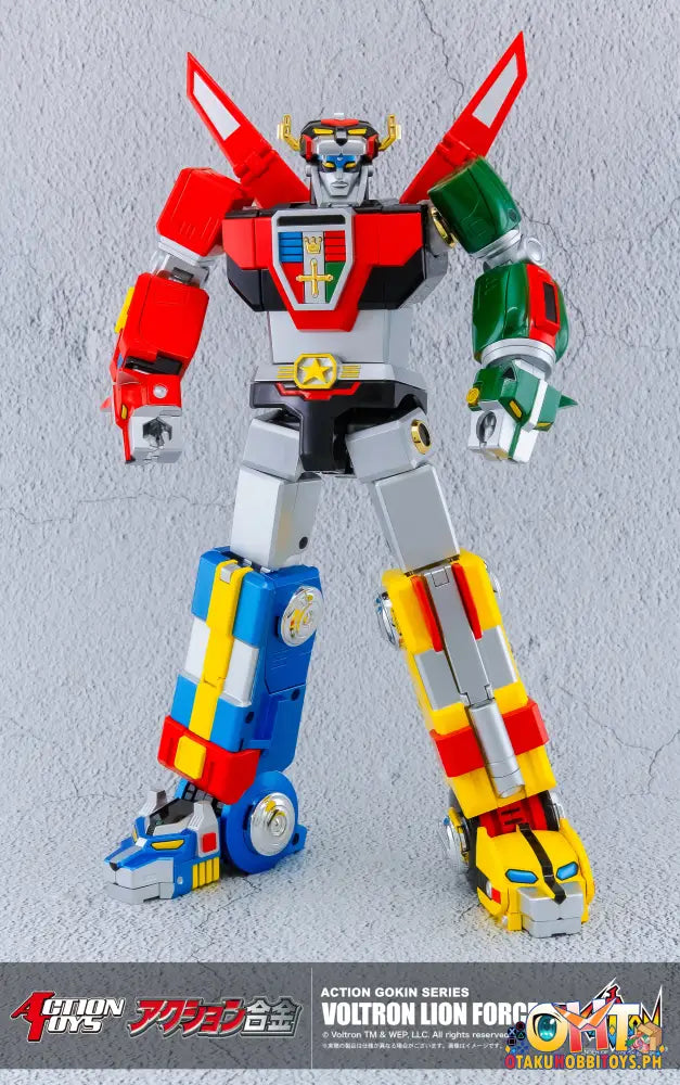 Action Toys Voltron: Defender Of The Universe Mini Gokin Series Voltron Lion Force