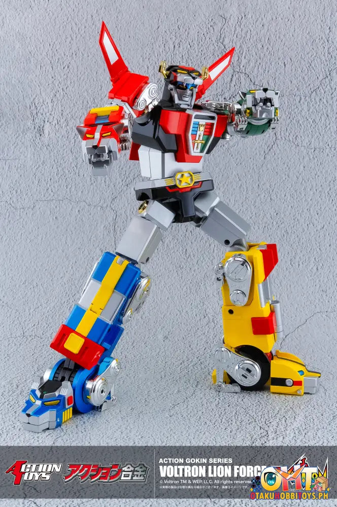 Action Toys Voltron: Defender Of The Universe Mini Gokin Series Voltron Lion Force