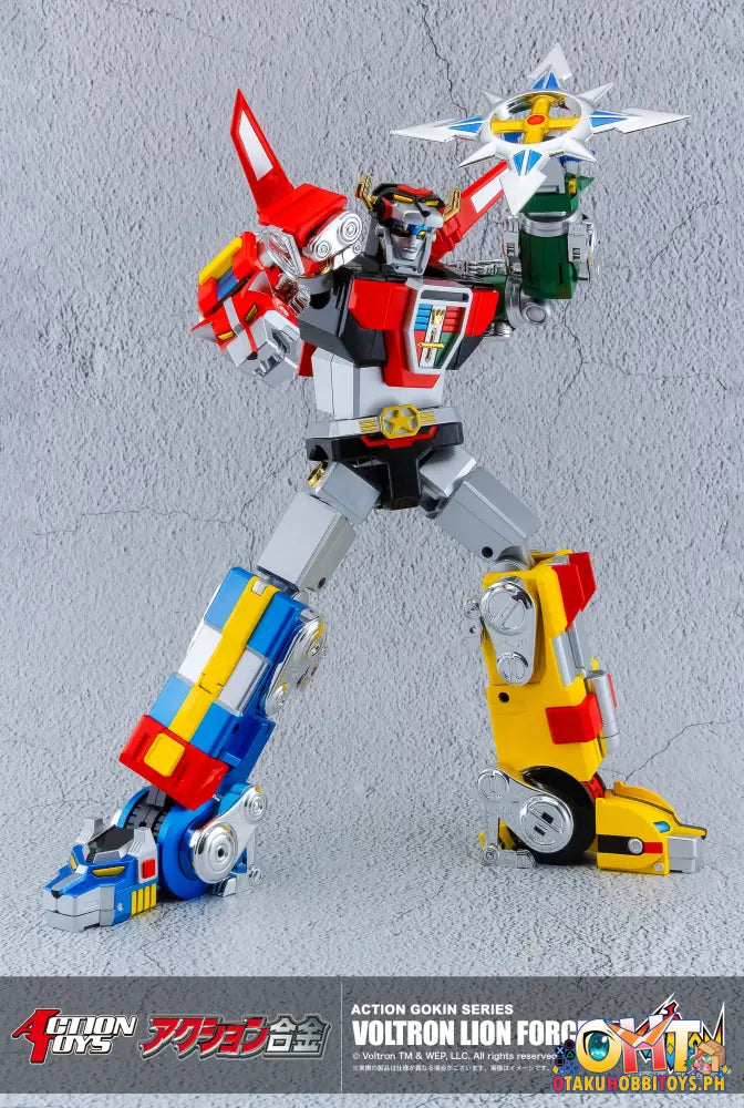 Action Toys Voltron: Defender Of The Universe Mini Gokin Series Voltron Lion Force