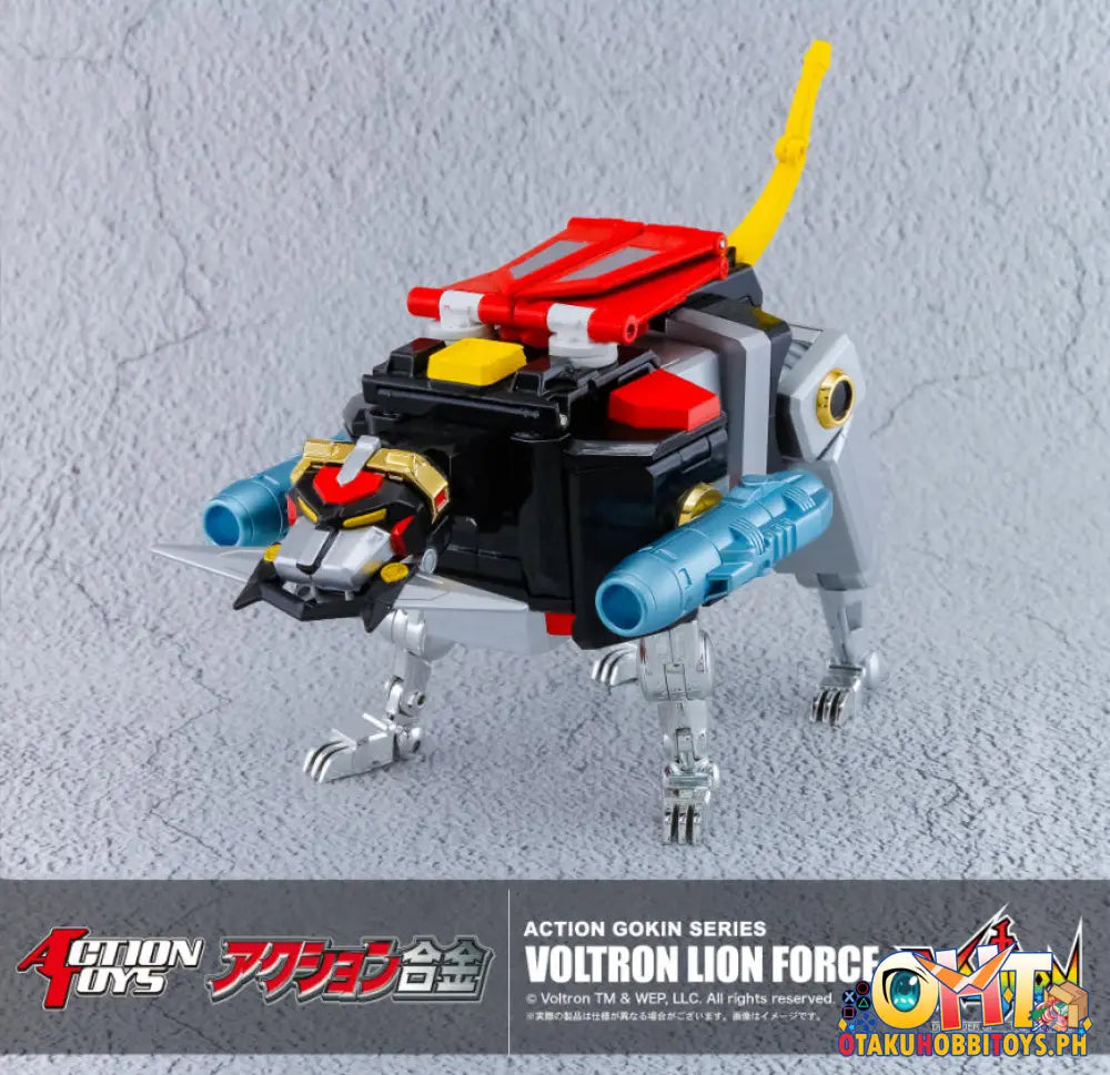 Action Toys Voltron: Defender Of The Universe Mini Gokin Series Voltron Lion Force