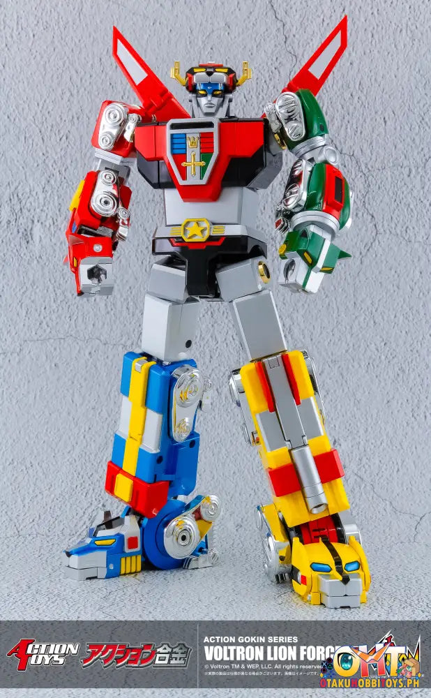 Action Toys Voltron: Defender Of The Universe Mini Gokin Series Voltron Lion Force