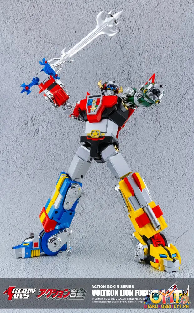 Action Toys Voltron: Defender Of The Universe Mini Gokin Series Voltron Lion Force