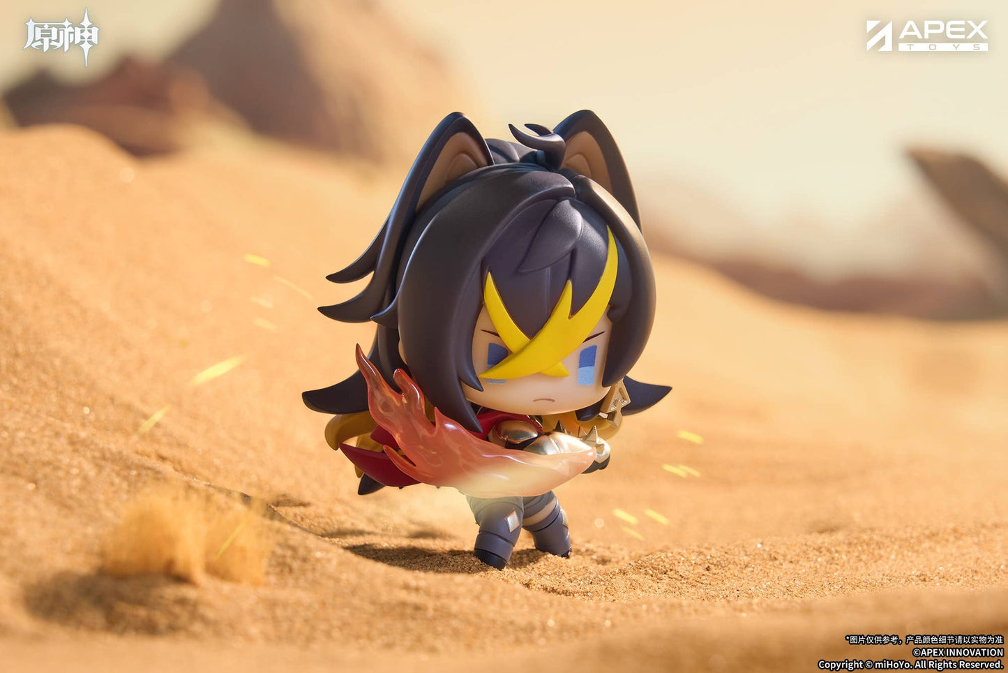 APEX TOYS Genshin Impact "Battlefield Valor" Themed Series Capsule Toys (Sumeru) Painted Figure Blind Box