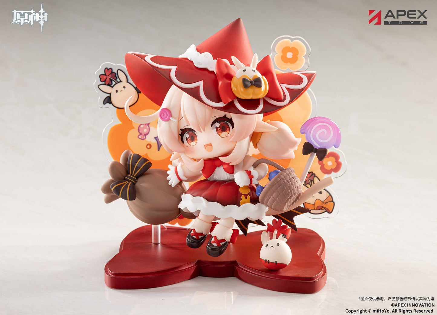 APEX TOYS GENSHIN IMPACT Twilight Whimsy Series Chibi Figure: KLEE Painted Figure