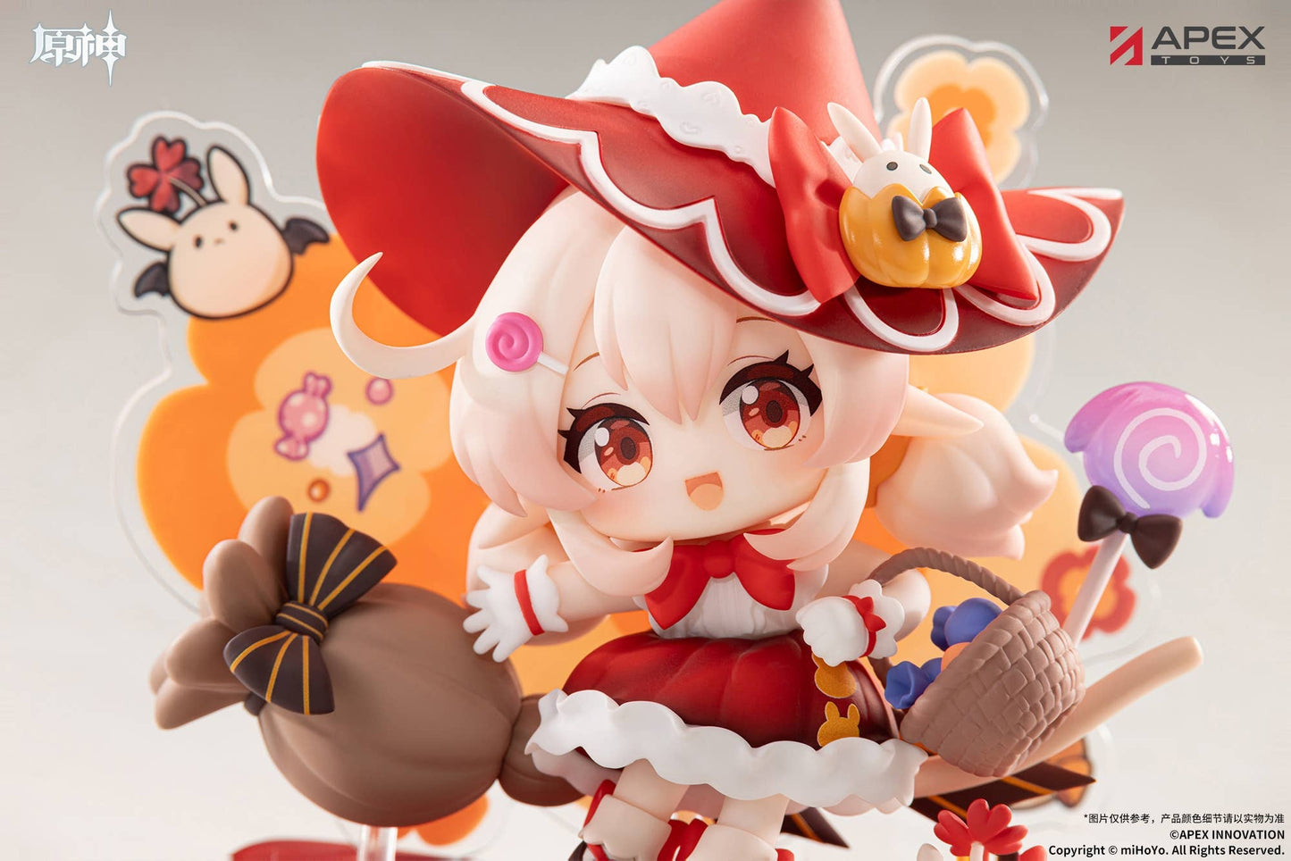 APEX TOYS GENSHIN IMPACT Twilight Whimsy Series Chibi Figure: KLEE Painted Figure