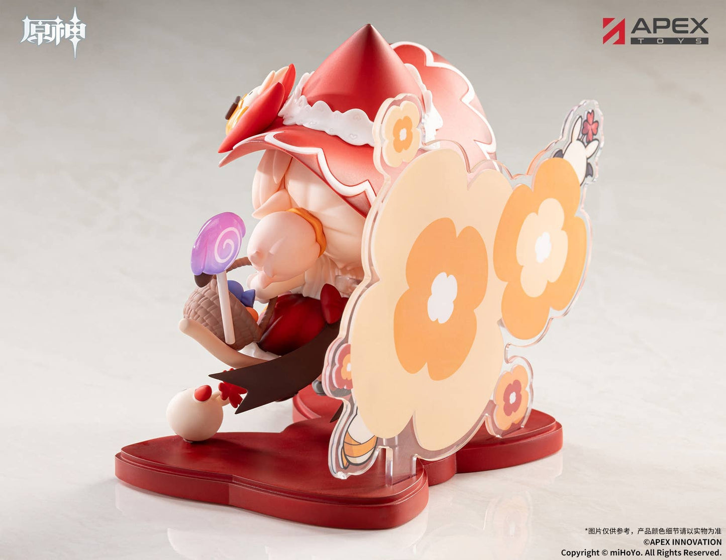 APEX TOYS GENSHIN IMPACT Twilight Whimsy Series Chibi Figure: KLEE Painted Figure