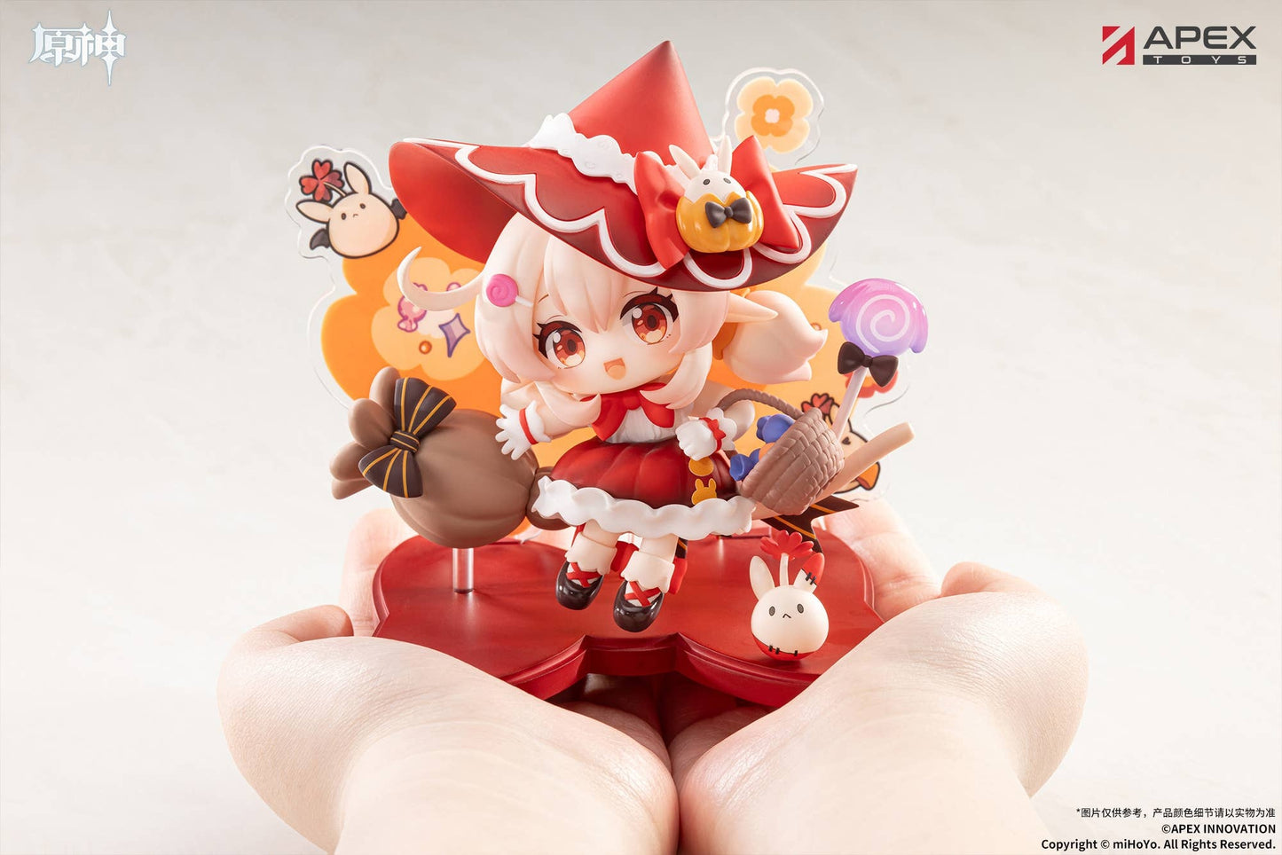 APEX TOYS GENSHIN IMPACT Twilight Whimsy Series Chibi Figure: KLEE Painted Figure