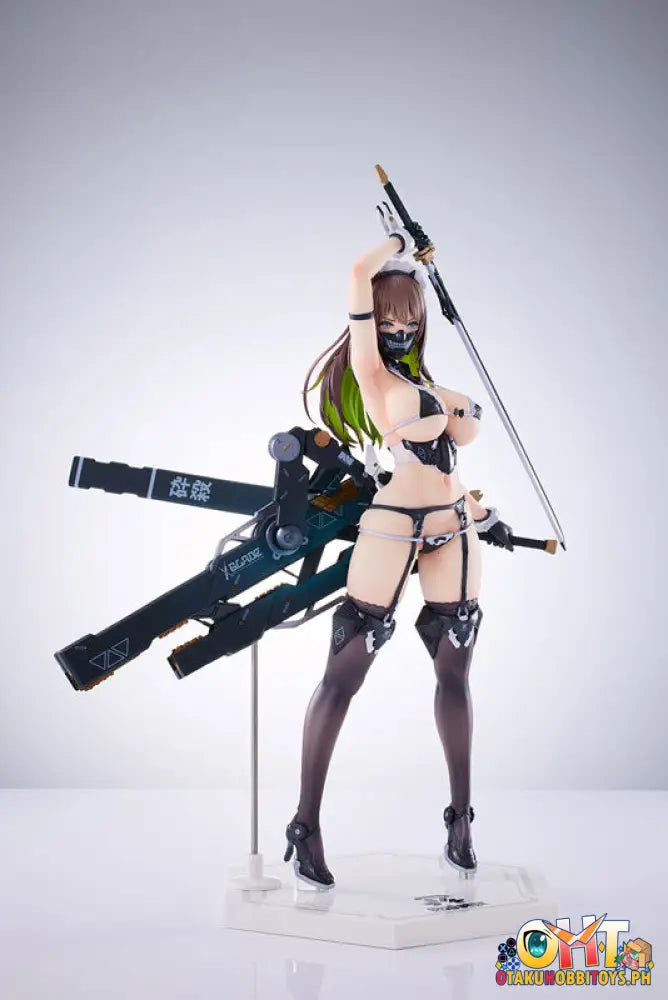 Alphamax Illustration By Nidy-2D- Meido-Busou: Blade 1/7 Pixel Philia 18 Std Ver. Scale Figure