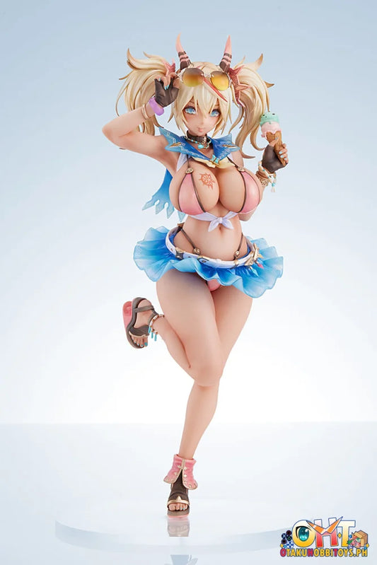 Amakuni 1/7 Idola Phantasy Star Saga Summer Innocent Gene - Chaos Scale Figure