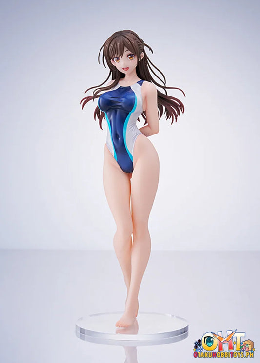 AMAKUNI 1/7 Rent-a-Girlfriend Chizuru Mizuhara Light Blue Line Swimwear Ver. Scale Figure