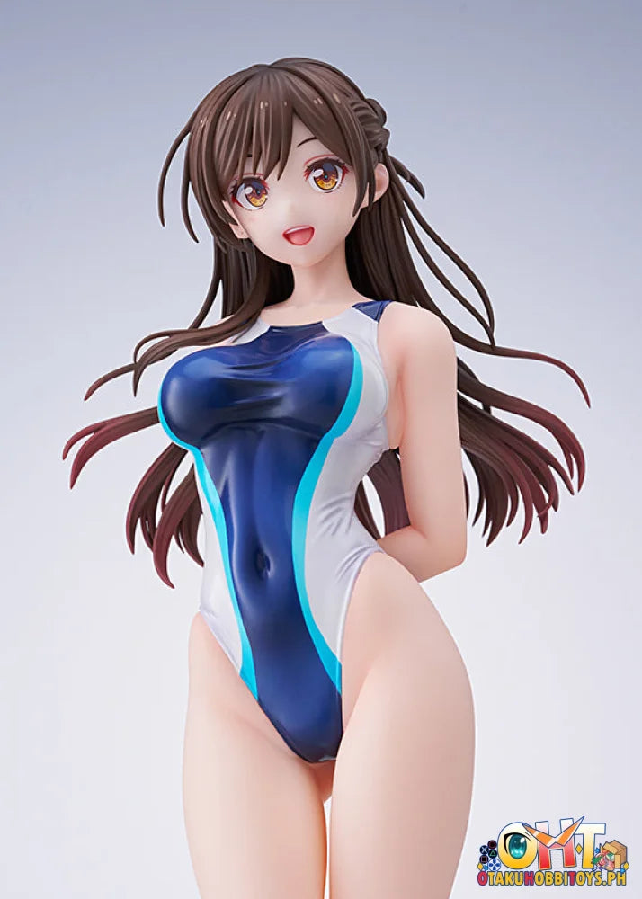 AMAKUNI 1/7 Rent-a-Girlfriend Chizuru Mizuhara Light Blue Line Swimwear Ver. Scale Figure