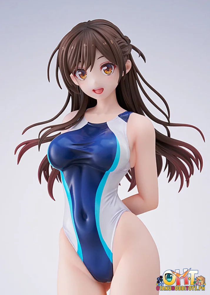 AMAKUNI 1/7 Rent-a-Girlfriend Chizuru Mizuhara Light Blue Line Swimwear Ver. Scale Figure