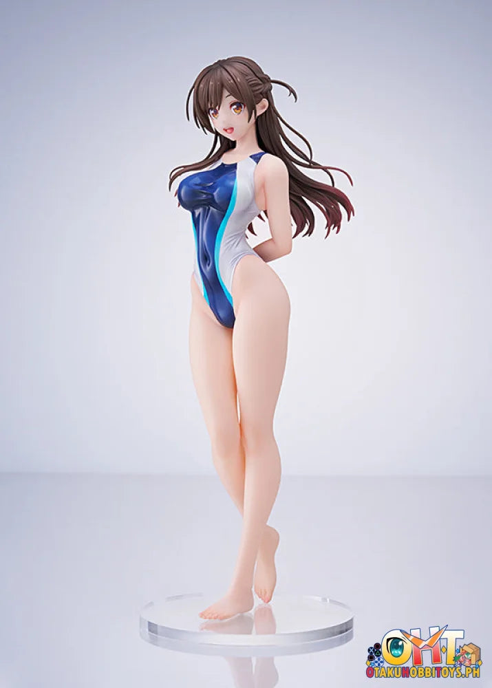 AMAKUNI 1/7 Rent-a-Girlfriend Chizuru Mizuhara Light Blue Line Swimwear Ver. Scale Figure