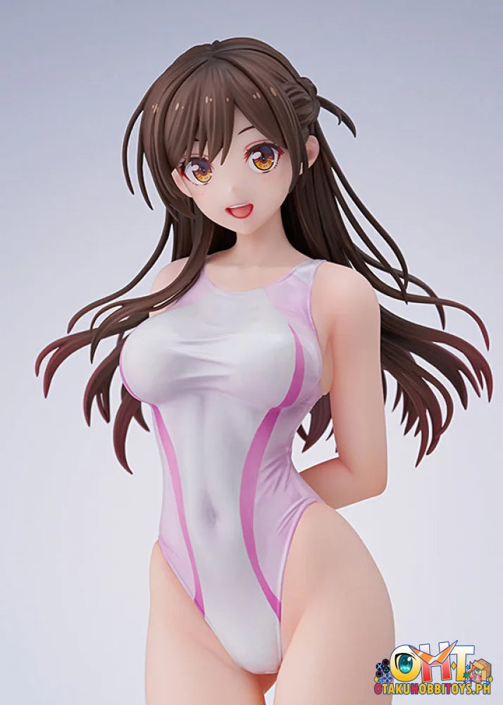 AMAKUNI 1/7 Rent-a-Girlfriend Chizuru Mizuhara Pink Line Swimwear Ver. Scale Figure