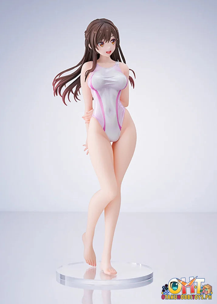 AMAKUNI 1/7 Rent-a-Girlfriend Chizuru Mizuhara Pink Line Swimwear Ver. Scale Figure