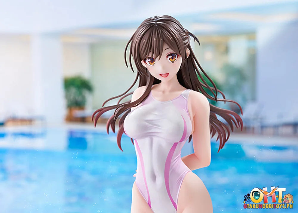 AMAKUNI 1/7 Rent-a-Girlfriend Chizuru Mizuhara Pink Line Swimwear Ver. Scale Figure