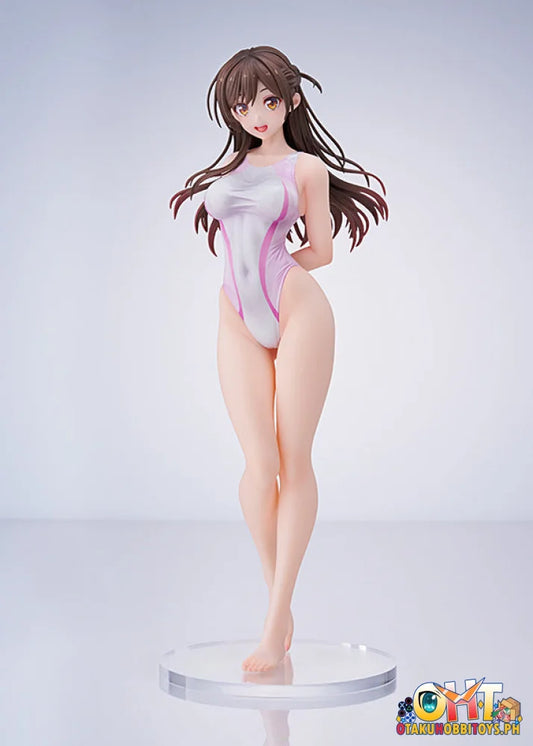 AMAKUNI 1/7 Rent-a-Girlfriend Chizuru Mizuhara Pink Line Swimwear Ver. Scale Figure