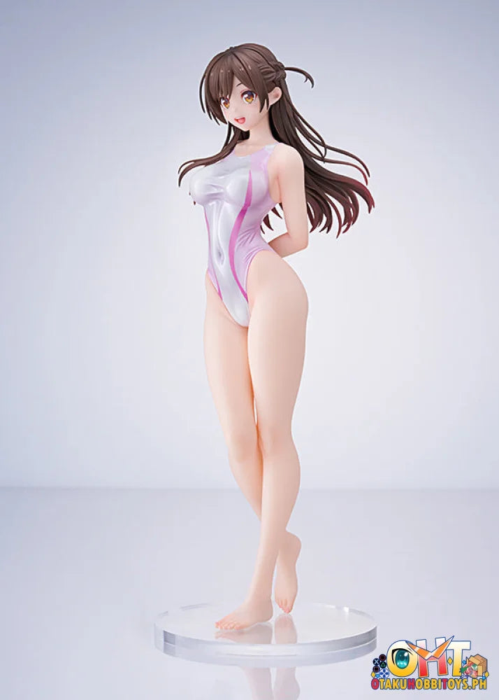 AMAKUNI 1/7 Rent-a-Girlfriend Chizuru Mizuhara Pink Line Swimwear Ver. Scale Figure