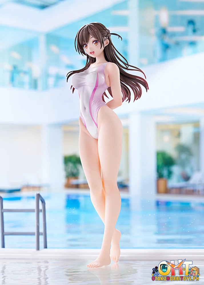 AMAKUNI 1/7 Rent-a-Girlfriend Chizuru Mizuhara Pink Line Swimwear Ver. Scale Figure